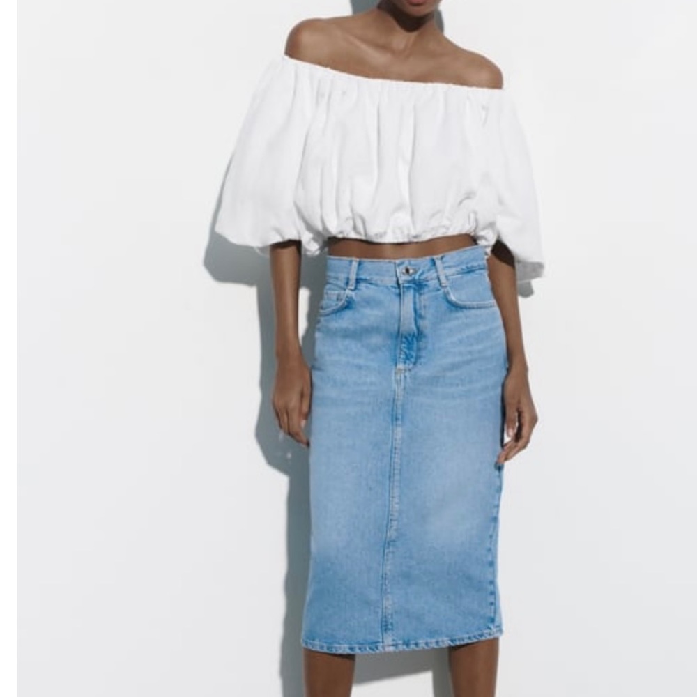 Zara linen top